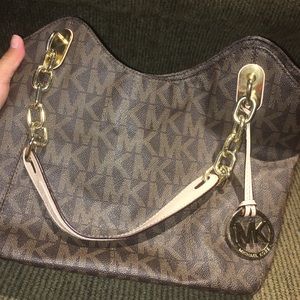 Leather Michael Kors Purse